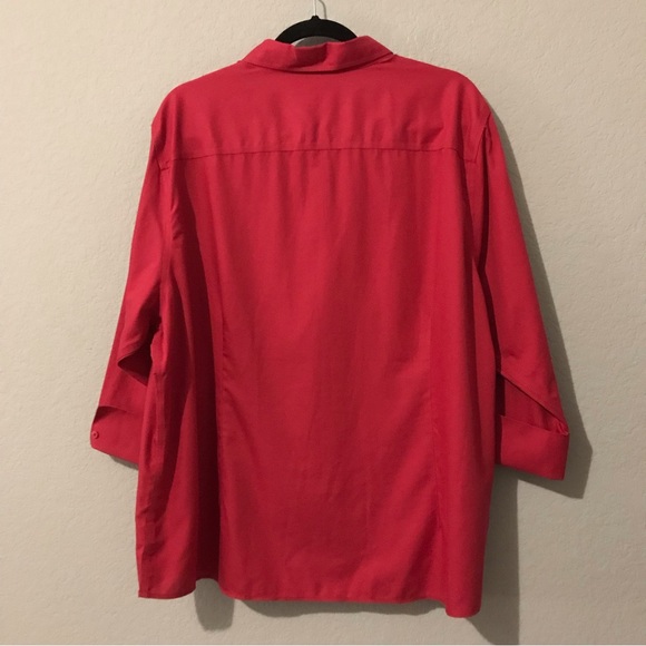 Red House Crimson Red Blouse - Picture 7 of 7